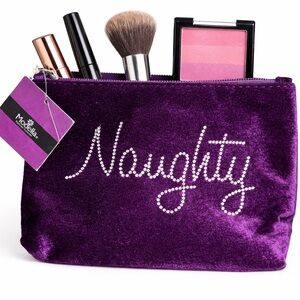 Naughty Or Nice Makeup Bag NWT